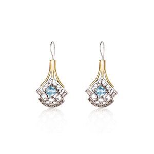 Sara Blaine/eSBe Lady Sarah Topaz Earrings NWT